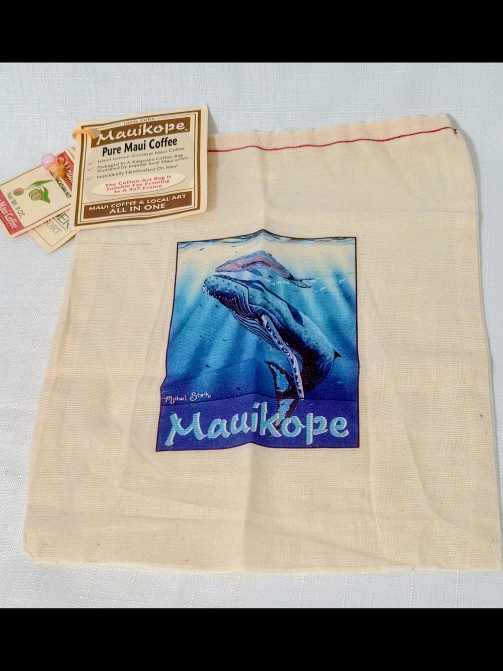 Maui Hawaii Mauikope Local Coffee Local Art Humpback Whale Gift Outrigger Resort